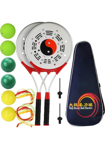 Tai Raket Balo Seti Açık Hava Wushu Yaşlı Egzersiz Seti Için Dövüş Sanatları Sporları K (Yurt Dışından)