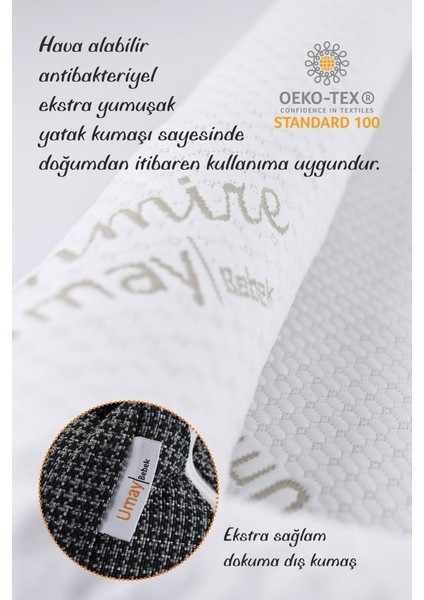 Çantalı Taşınabilir Orijinal Yatağı, Yastığı, Babynest, Anne Çantası - Dokuma Gri indirimleri