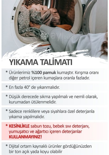 Bebek Nevresim Takımı, Çarşaf - %100 Pamuk