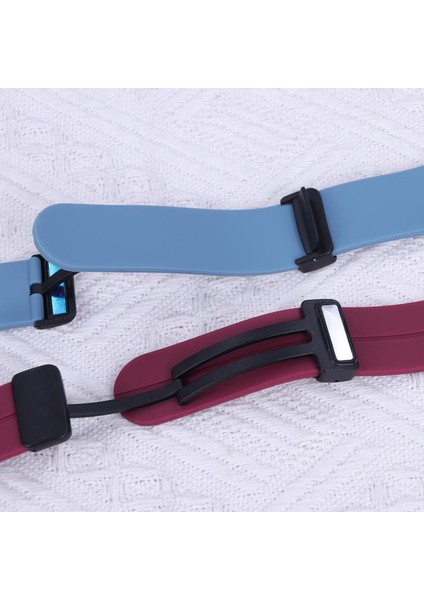 Huawei Watch 3 Active Kordon Silikon Mıknatıslı Ayarlanabilir HS19 Beyaz fırsatları