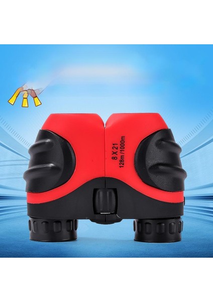 8X21 cm Küçük Paul Çocuk Dürbünü Çocuk Oyuncakları Doğum Günü Açık Hava Yetişkin Genel Dürbün (Yurt Dışından)