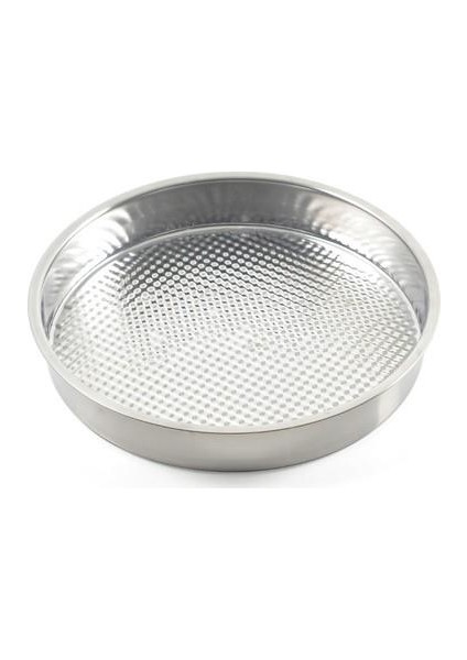 Paslanmaz Çelik Büyük Boy Çiğköfte Tepsisi Jumbo 50 Cm