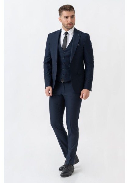 Lille TY186 Slim Fit 6 Drop Takım Elbise Laci