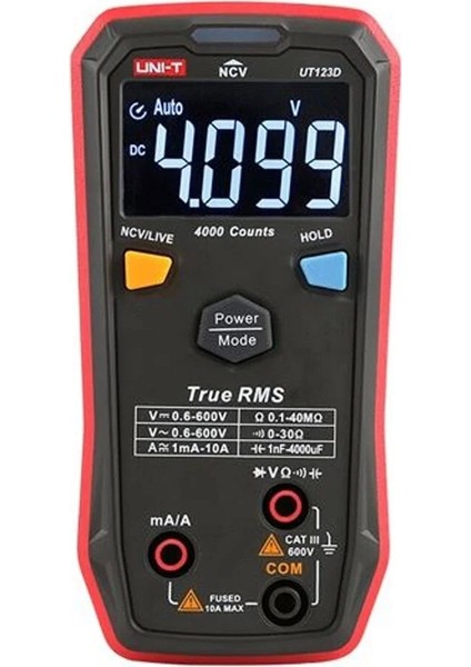 UT123D True Rms Akıllı Dijital Multimetre