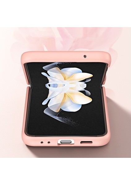 Samsung Galaxy Z Flip 3 Menteşe Cilt Hissi Cep Telefonu Kılıfları (Yurt Dışından) fırsatları