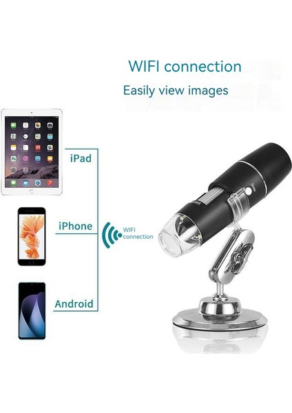 Highway Elektron Dijital Mikroskop Taşınabilir Wifi (Yurt Dışından)