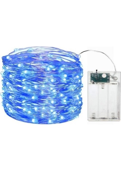 LED Bakır Tel Dize Işıkları Açık Uzaktan Kumanda Pil Kutusu USB Noel Dekorasyon Dize Işıkları Şenlikli Bakır Tel Renkli Işıklar (Yurt Dışından)