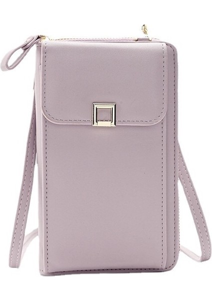 Kadın Crossbody Çanta Omuz Çantası Çok Fonksiyonlu Uzun Çanta (Yurt Dışından)