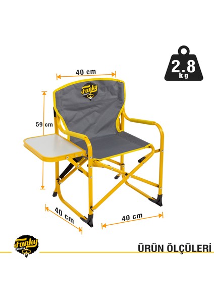 Funky Chaırs Çocuk Lüks Kamp Sandalyesi