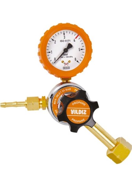 Yıldız Basınç Düşürücü Propan (Lpg) Manometreli 5420S