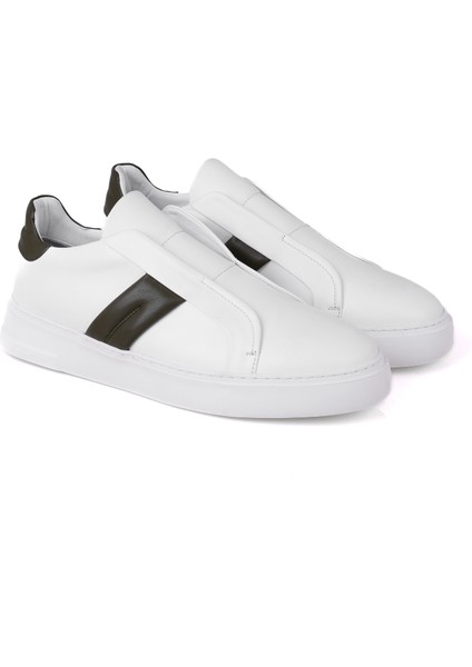 Alice Beyaz Erkek Spor Deri Ayakkabı