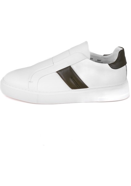 Alice Beyaz Erkek Spor Deri Ayakkabı modelleri