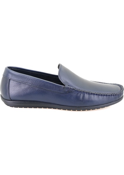 Ciara Lacivert Erkek Deri Loafer