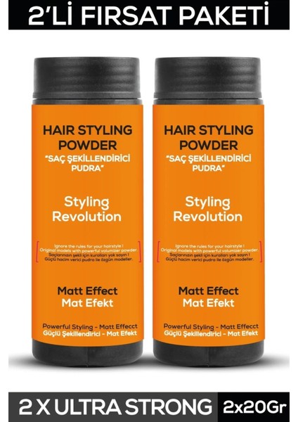 Saç Şekillendirici Pudra Toz Wax Ultra Strong + Şekil Tarak'ı + Saç Spreyi 400ML 2 4'lü Set fiyatları