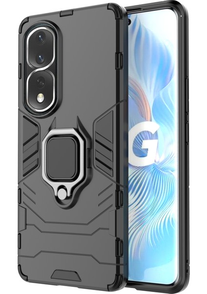 Honor 80 Pro 5g, Sert Pc + Yumuşak Tpu Şok Geçirmez Koruyucu Kapak (Yurt Dışından)