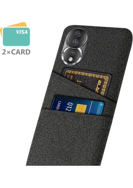 Honor 80 5g, Çift Kart Yuvaları Için Kumaş Doku Telefon Kılıfı (Yurt Dışından) fiyatları