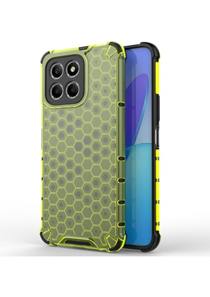 Honor X8 5g Şok Geçirmez Ince Kasa Petek Dokulu Tpu + Pc Telefon Kapağı (Yurt Dışından)