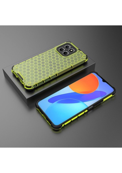 Honor X8 5g Şok Geçirmez Ince Kasa Petek Dokulu Tpu + Pc Telefon Kapağı (Yurt Dışından) fırsatları