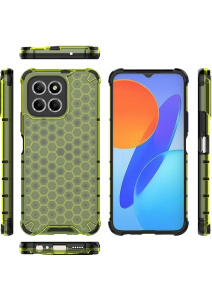 Honor X8 5g Şok Geçirmez Ince Kasa Petek Dokulu Tpu + Pc Telefon Kapağı (Yurt Dışından) indirimleri