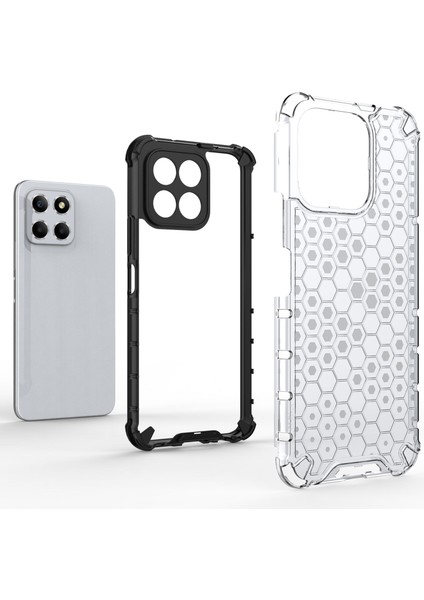 Honor X8 5g Şok Geçirmez Ince Kasa Petek Dokulu Tpu + Pc Telefon Kapağı (Yurt Dışından) fiyatları
