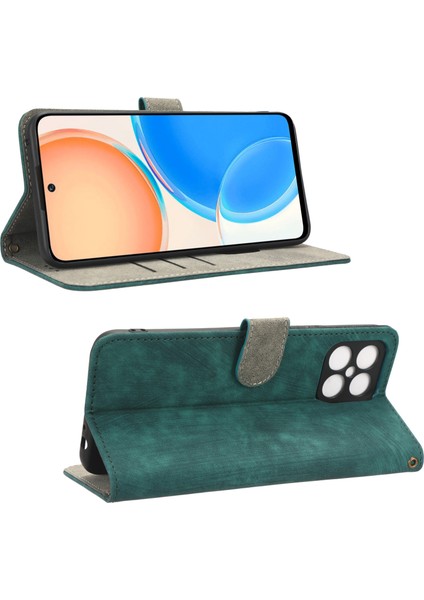 Onur Için X8 4g / X30I Çizgi Anti-Çizelge Kılıfı Manyetik Pu Deri Flip Akıllı Telefon Kapağı Cüzdan Standı (Yurt Dışından) indirimleri