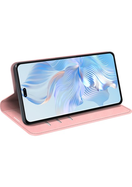 Honor 80 Pro 5g Cilt Touch Hissediz Manyetik Otomatik Absorbed Cüzdan Kılıfı Pu Deri Katlanabilir Stand Flip Telefon Kapağı (Yurt Dışından) fırsatları