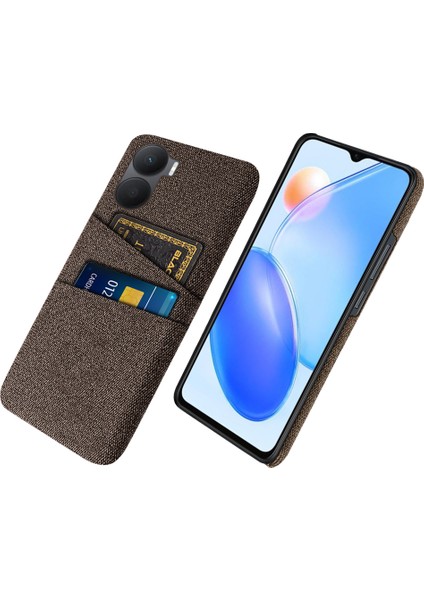 Onur Için 40 Artı 5g Kumaş Doku Telefon Kasası Çift Kart Yuvaları Şok Geçirmez Sert Bilgisayar Kapağı (Yurt Dışından)