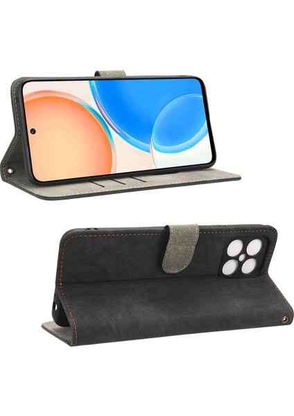 Onur Için X8 4g / X30I Çizgi Anti-Çizelge Kılıfı Manyetik Pu Deri Flip Akıllı Telefon Kapağı Cüzdan Standı (Yurt Dışından) fırsatları
