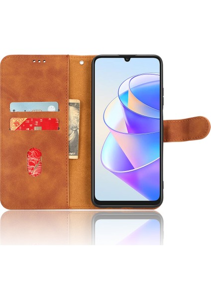 Honor X7A 5g Pu Deri Cep Telefon Kılıfı Cilt Touch Stand Cüzdan Anti-Drop Flip Telefon Kapağı (Yurt Dışından) modelleri