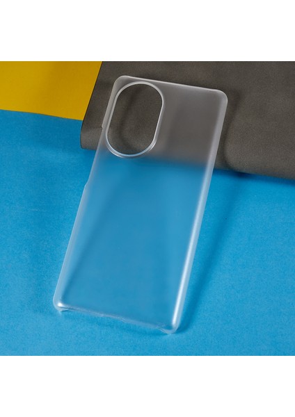 Honor 80 5g Şok Geçirmez Sert Pc Kapağı Parlak Yüzey Kauçuklaştırılmış Kaplamaya Dayanıklı Telefon Kasası (Yurt Dışından)