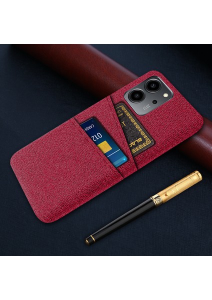 Honor Için 80 Se 5g Kumaş Doku Telefon Kılıfı Çift Kart Yuvaları Iyi Korumalı Sert Pc Arka Kapak (Yurt Dışından) indirimleri