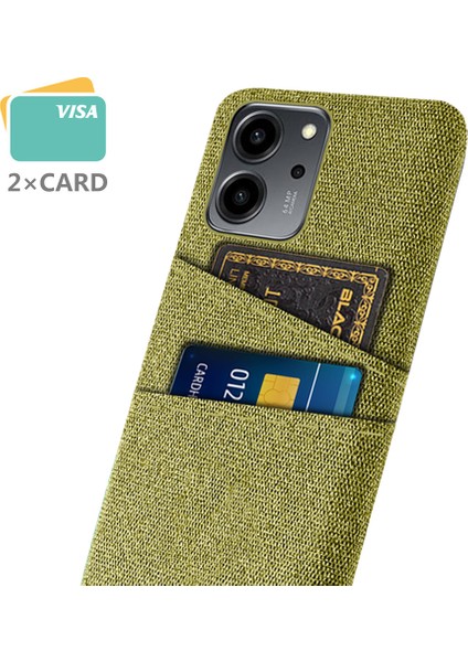 Honor Için 80 Se 5g Kumaş Doku Telefon Kılıfı Çift Kart Yuvaları Iyi Korumalı Sert Pc Arka Kapak (Yurt Dışından) fiyatları
