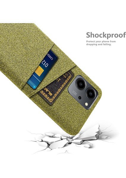 Honor Için 80 Se 5g Kumaş Doku Telefon Kılıfı Çift Kart Yuvaları Iyi Korumalı Sert Pc Arka Kapak (Yurt Dışından) fırsatları
