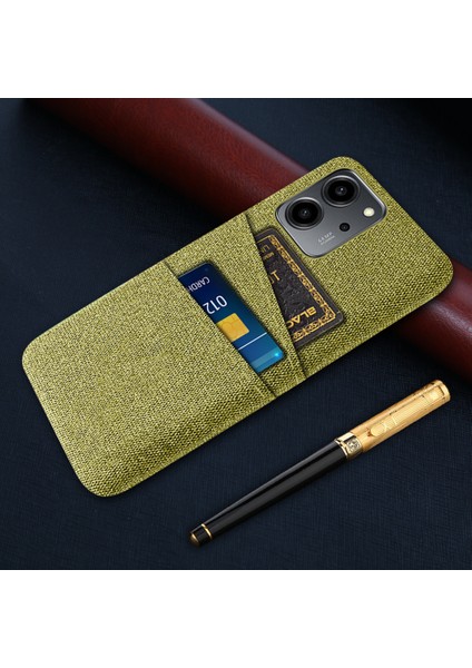 Honor Için 80 Se 5g Kumaş Doku Telefon Kılıfı Çift Kart Yuvaları Iyi Korumalı Sert Pc Arka Kapak (Yurt Dışından) indirimleri