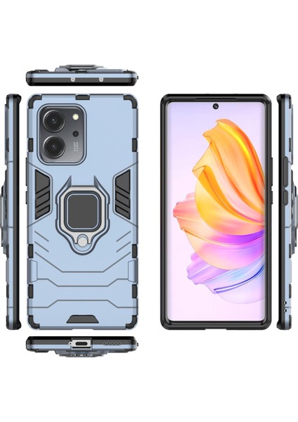 Honor Için 80 Se 5g Tpu+Pc Anti-Çizelge Arka Kapak Yüzük Tutucu Kickstand Shockroof Proofpect Cotle Case (Yurt Dışından) indirimleri