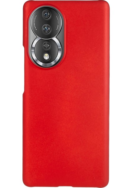 Honor 80 5g Şok Geçirmez Sert Pc Kapağı Parlak Yüzey Kauçuklaştırılmış Kaplamaya Dayanıklı Telefon Kasası (Yurt Dışından)