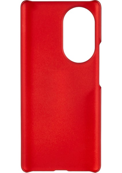 Honor 80 5g Şok Geçirmez Sert Pc Kapağı Parlak Yüzey Kauçuklaştırılmış Kaplamaya Dayanıklı Telefon Kasası (Yurt Dışından) modelleri