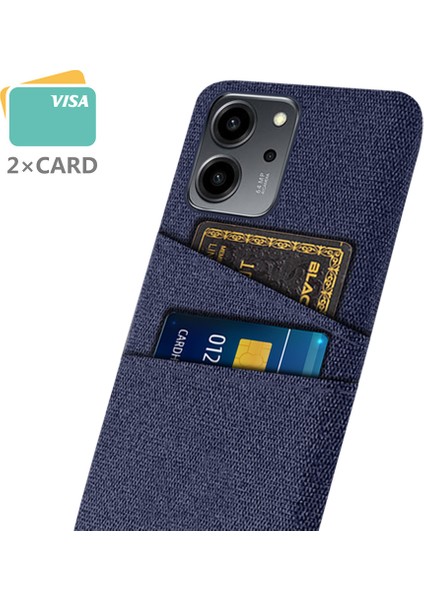 Honor Için 80 Se 5g Kumaş Doku Telefon Kılıfı Çift Kart Yuvaları Iyi Korumalı Sert Pc Arka Kapak (Yurt Dışından) fiyatları