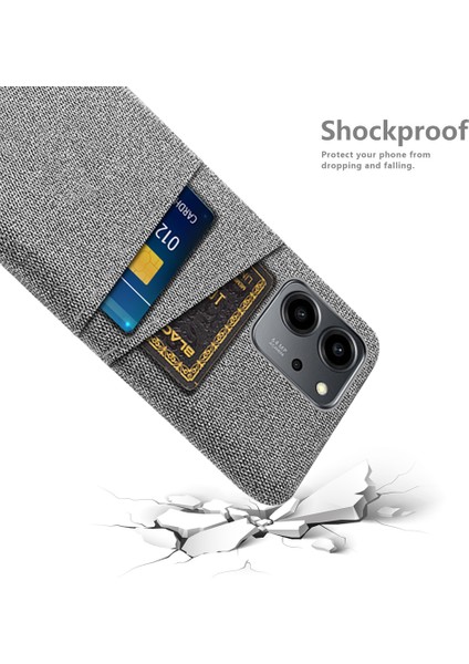 Honor Için 80 Se 5g Kumaş Doku Telefon Kılıfı Çift Kart Yuvaları Iyi Korumalı Sert Pc Arka Kapak (Yurt Dışından) fırsatları