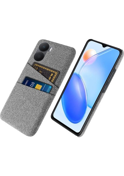 Onur Için 40 Artı 5g Kumaş Doku Telefon Kasası Çift Kart Yuvaları Şok Geçirmez Sert Bilgisayar Kapağı (Yurt Dışından)