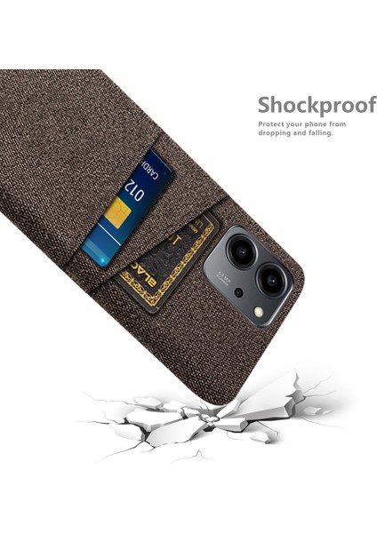 Honor Için 80 Se 5g Kumaş Doku Telefon Kılıfı Çift Kart Yuvaları Iyi Korumalı Sert Pc Arka Kapak (Yurt Dışından) fırsatları