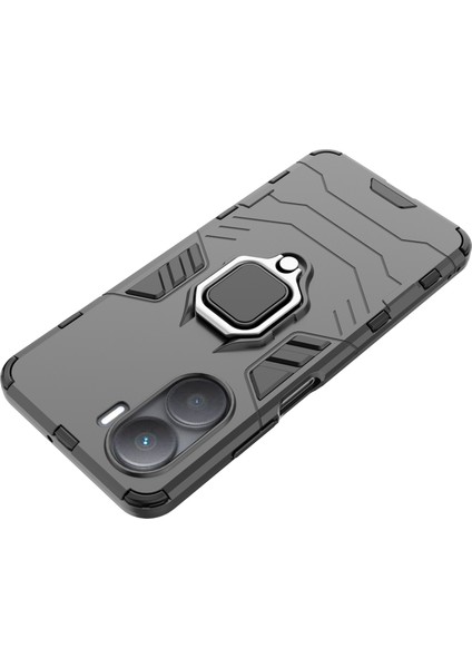 Honor Için 40 Plus 5g Yüzük Tutucu Kickstand Telefon Kılıfı Sabit Pc+Yumuşak Tpu Çizik Dirençli Koruyucu Arka Kapak (Yurt Dışından) fırsatları