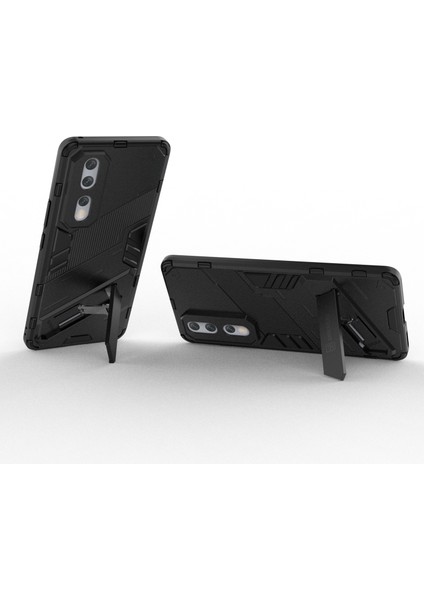 Honor 80 Pro 5g, Sert Pc Yumuşak Tpu Hibrid Kılıf Için Damla Koruma Koruma Kickstand Telefon Kapağı (Yurt Dışından) fiyatları