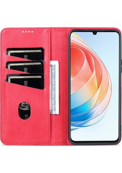 Azns Pu Deri Telefon Kılıfı Onur Oyun 40 Plus 5g Cowhide Doku Koruyucu Kapak Manyetik Kapatma Folio Flip Cüzdan Stand Kılıfı (Yurt Dışından) fiyatları
