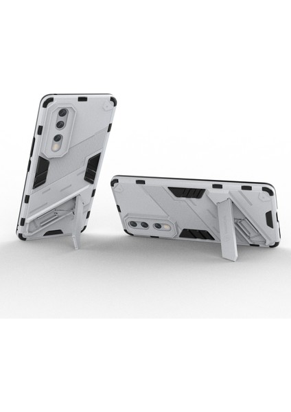 Honor 80 Pro 5g, Sert Pc Yumuşak Tpu Hibrid Kılıf Için Damla Koruma Koruma Kickstand Telefon Kapağı (Yurt Dışından) fiyatları