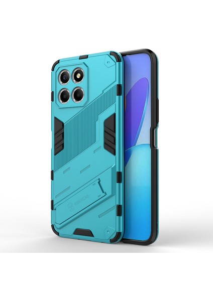 Honor X8 5g Için Kickstand Telefon Kılıfı, Sert Pc + Yumuşak Tpu Anti-Drop Hibrit Koruyucu Kapak (Yurt Dışından)