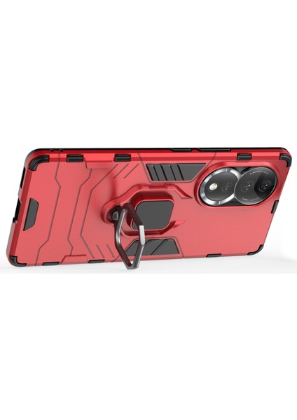 Honor 80 5g Için Cep Telefonu Koruyucu Kılıf, Yüzük Kickstand Hard Pc + Yumuşak Tpu Anti-Damla Kapağı (Yurt Dışından) modelleri