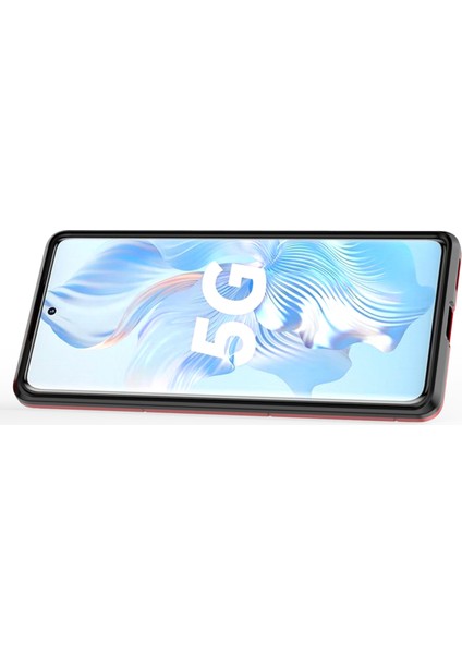Honor 80 5g Için Cep Telefonu Koruyucu Kılıf, Yüzük Kickstand Hard Pc + Yumuşak Tpu Anti-Damla Kapağı (Yurt Dışından) fırsatları
