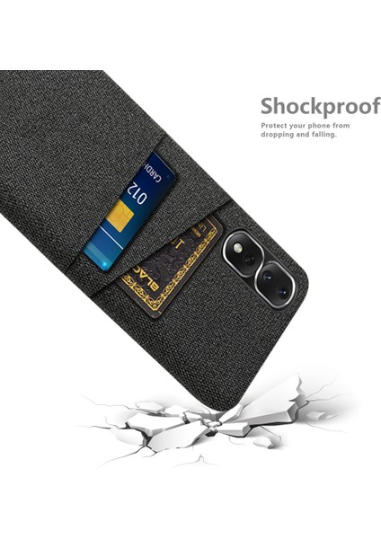 Honor 80 Pro 5g Bez Doku Doku Telefon Kılıfı Çift Kart Yuvaları Anti-Drop Pc Koruyucu Kapak (Yurt Dışından) fırsatları