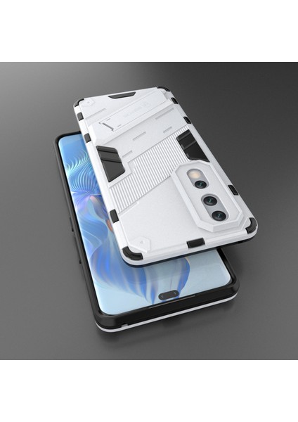 Honor 80 Pro 5g, Sert Pc Yumuşak Tpu Hibrid Kılıf Için Damla Koruma Koruma Kickstand Telefon Kapağı (Yurt Dışından) indirimleri